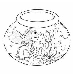 Aquarium (Objects) coloring page #184543 to print and color
