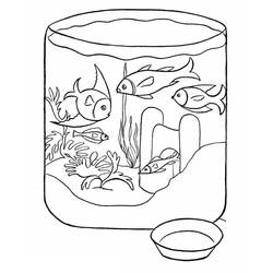 Aquarium (Objects) coloring page #184554 to print and color