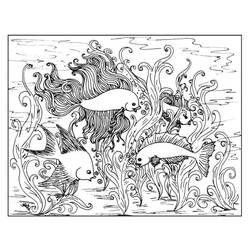 Aquarium (Objects) coloring page #184561 to print and color
