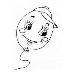 Coloring page: Balloon (Objects) #184774 - Free Printable Coloring Pages