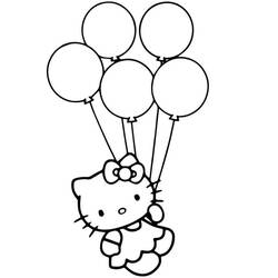Coloring page: Balloon (Objects) #184808 - Free Printable Coloring Pages