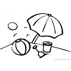 Coloring page: Beach ball (Objects) #169189 - Printable coloring pages