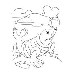 Coloring page: Beach ball (Objects) #169211 - Printable coloring pages