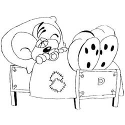 Coloring page: Bed (Objects) #167868 - Free Printable Coloring Pages