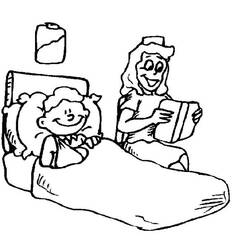 Coloring page: Bed (Objects) #168120 - Free Printable Coloring Pages