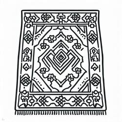 Coloring pages: Carpet - Free Printable Coloring Pages