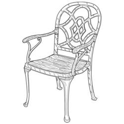 Chair (Objects) coloring page #180472 to print and color