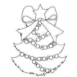 Coloring page: Christmas Tree (Objects) #167467 - Free Printable Coloring Pages