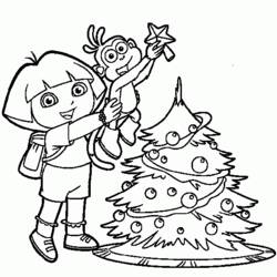 Coloring page: Christmas Tree (Objects) #167474 - Free Printable Coloring Pages