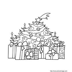 Coloring page: Christmas Tree (Objects) #167515 - Free Printable Coloring Pages