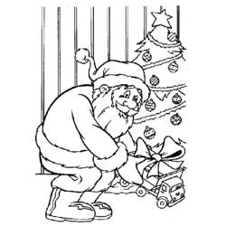 Coloring page: Christmas Tree (Objects) #167526 - Free Printable Coloring Pages