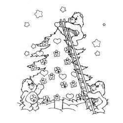 Coloring page: Christmas Tree (Objects) #167578 - Free Printable Coloring Pages