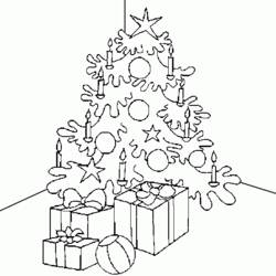 Coloring page: Christmas Tree (Objects) #167587 - Free Printable Coloring Pages