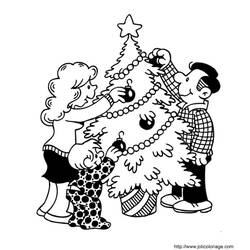 Coloring page: Christmas Tree (Objects) #167623 - Free Printable Coloring Pages