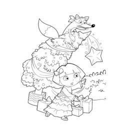 Coloring page: Christmas Tree (Objects) #167675 - Free Printable Coloring Pages