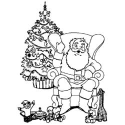 Coloring page: Christmas Tree (Objects) #167680 - Free Printable Coloring Pages