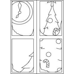 Coloring page: Christmas Tree (Objects) #167685 - Free Printable Coloring Pages
