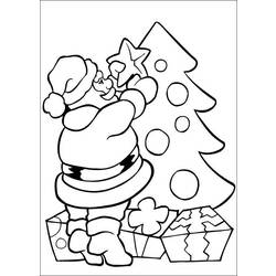 Coloring page: Christmas Tree (Objects) #167724 - Free Printable Coloring Pages