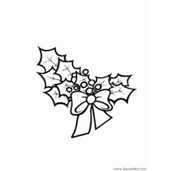 Coloring page: Christmas Wreath (Objects) #169463 - Free Printable Coloring Pages