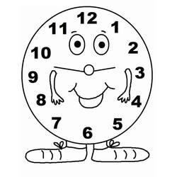 Clock (Objects) coloring page #172840 to print and color