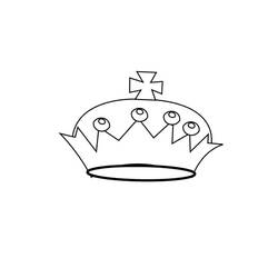 Coloring page: Crown (Objects) #195956 - Free Printable Coloring Pages