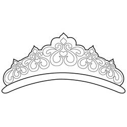 Coloring page: Crown (Objects) #195961 - Free Printable Coloring Pages