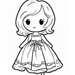 Dress (Objects) coloring page #186189 to print and color