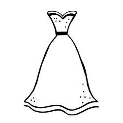 Dress (Objects) coloring page #186204 to print and color