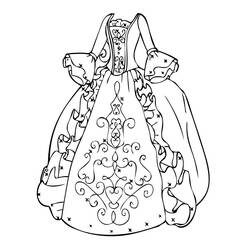 Dress (Objects) coloring page #186211 to print and color
