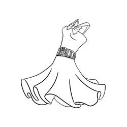 Dress (Objects) coloring page #186213 to print and color