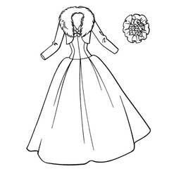 Dress (Objects) coloring page #186239 to print and color