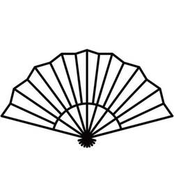 Fans (Objects) coloring page #191015 to print and color