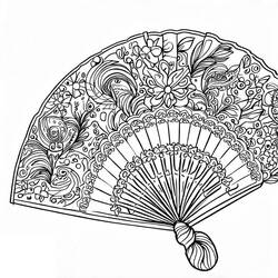 Fans (Objects) coloring page #191019 to print and color