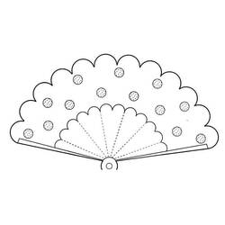 Fans (Objects) coloring page #191022 to print and color