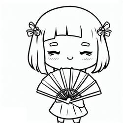 Fans (Objects) coloring page #191033 to print and color