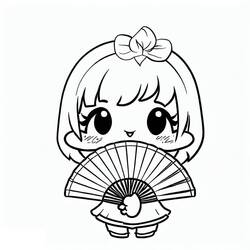 Fans (Objects) coloring page #191037 to print and color