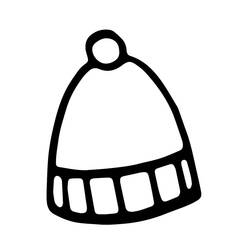 Coloring page: Hat (Objects) #216149 - Free Printable Coloring Pages