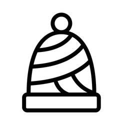 Coloring page: Hat (Objects) #216152 - Free Printable Coloring Pages