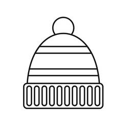 Coloring page: Hat (Objects) #216156 - Free Printable Coloring Pages