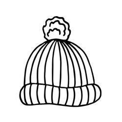 Coloring page: Hat (Objects) #216158 - Free Printable Coloring Pages