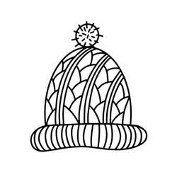 Coloring page: Hat (Objects) #216166 - Free Printable Coloring Pages
