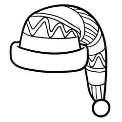 Coloring page: Hat (Objects) #216171 - Free Printable Coloring Pages