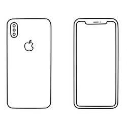 Coloring pages: iPhone and iPad - Free Printable Coloring Pages
