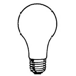 Coloring page: Light bulb (Objects) #119367 - Printable coloring pages