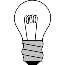 Coloring page: Light bulb (Objects) #119376 - Printable coloring pages