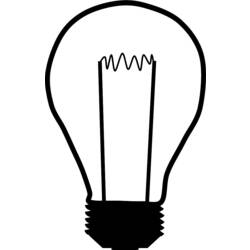 Coloring page: Light bulb (Objects) #119377 - Printable coloring pages