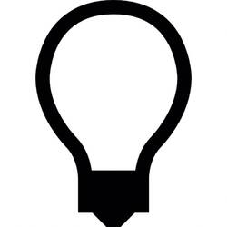 Coloring page: Light bulb (Objects) #119378 - Free Printable Coloring Pages