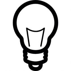 Coloring page: Light bulb (Objects) #119391 - Printable coloring pages