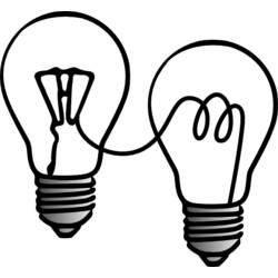 Coloring page: Light bulb (Objects) #119403 - Printable coloring pages