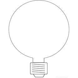 Coloring page: Light bulb (Objects) #119421 - Free Printable Coloring Pages